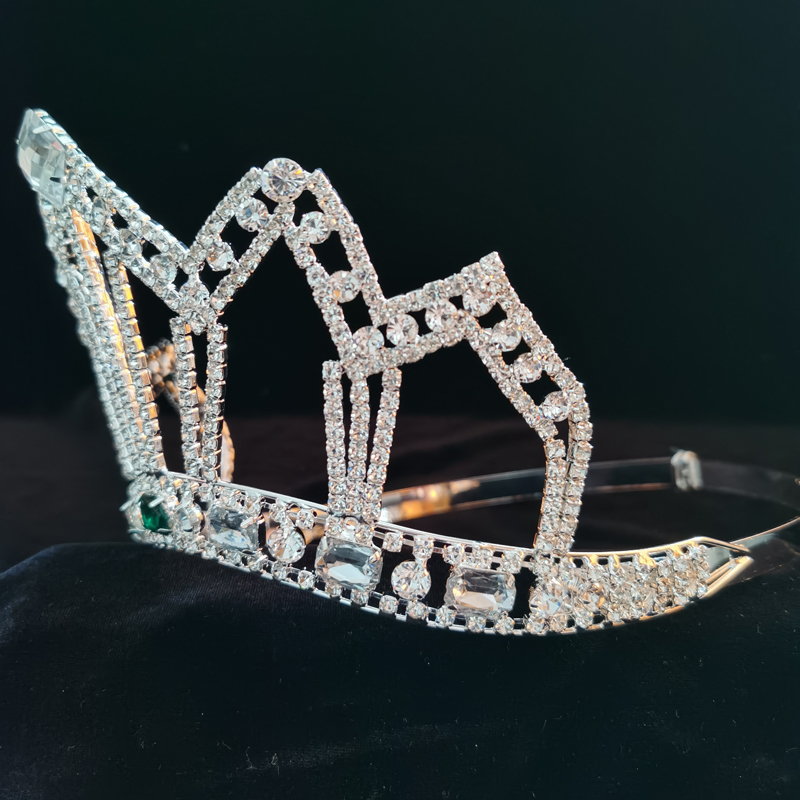 Bulk Princess Rhinestone Beauty Custom Big Pageant Queen Miss World Crown And Tiara