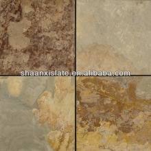 HY brown slate floor tiles