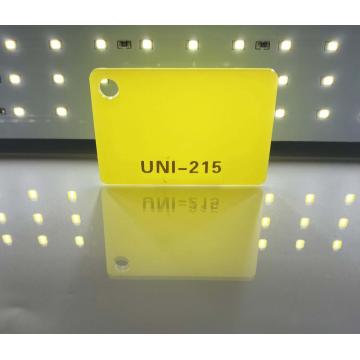 Lemon Acrylic Plexiglass sheet 3mmThick 1220*2440mm