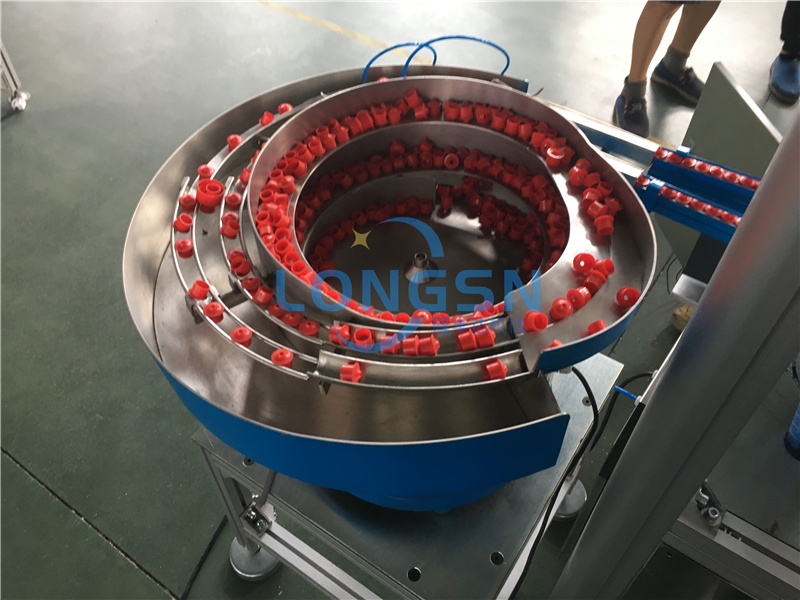 Automatic multi- function plastic push pull cap assembly machine