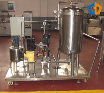 Diatomite filter machine