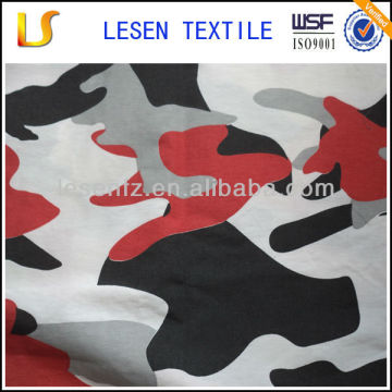 Nylon cotton blended camouflage printed fabric for jacket/coat/apparel