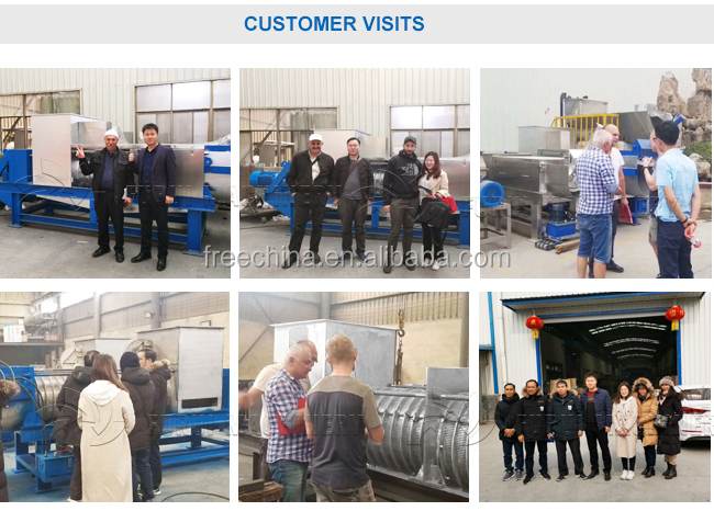 Stainless steel wheat grass juice extractor machine/organic waste screw dewatering machine