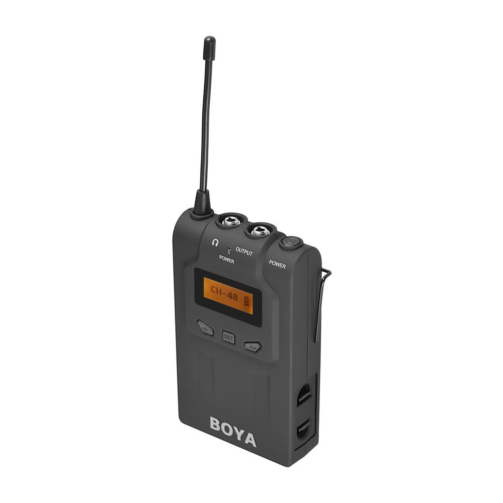 BY-WM6R UHF Wireless Bodypack Microphone Receiver