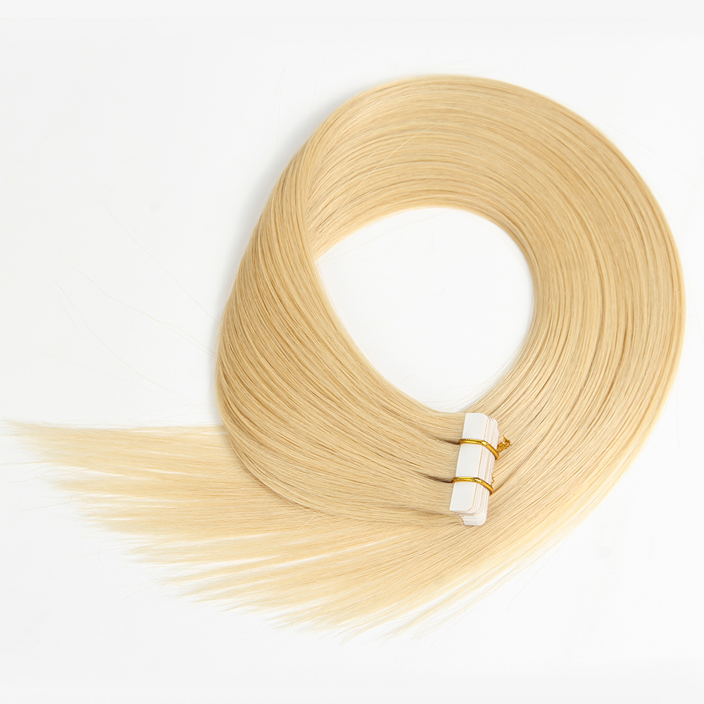 100% Virgin Remy European Tape Hair Extension, Wholesale Invisible  Double Drawn Remy Tape In Human Hair Extension