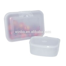 Transparent plastic boxes