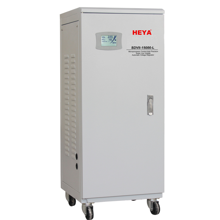 Super Ultra Low Voltage 10KVA/12KVA/15KVA/25KVA Servo Motor Single Phase LCD Display AC Automatic Voltage Regulator/Stabilizer