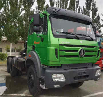 Beiben green tractor truck