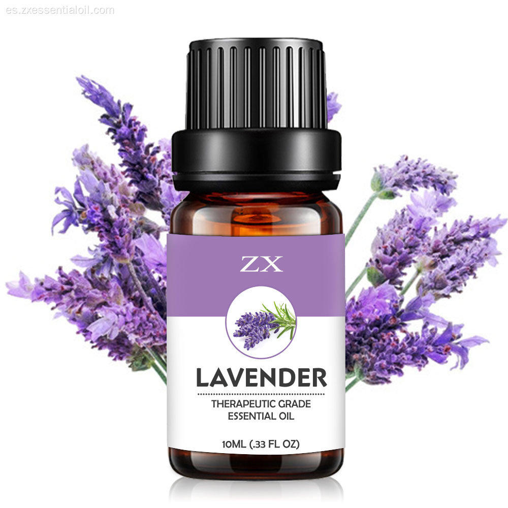 Aceite esencial de grado médico y lavanda de grado cosmético