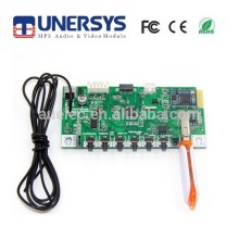 Tunersys customized TB5901 high quality portable bluetooth fm radio mp3 circuit board