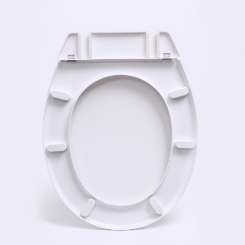 Molded Smooth Edge And Elongated Toilet Cover