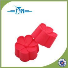 New design round silicone small cake mould