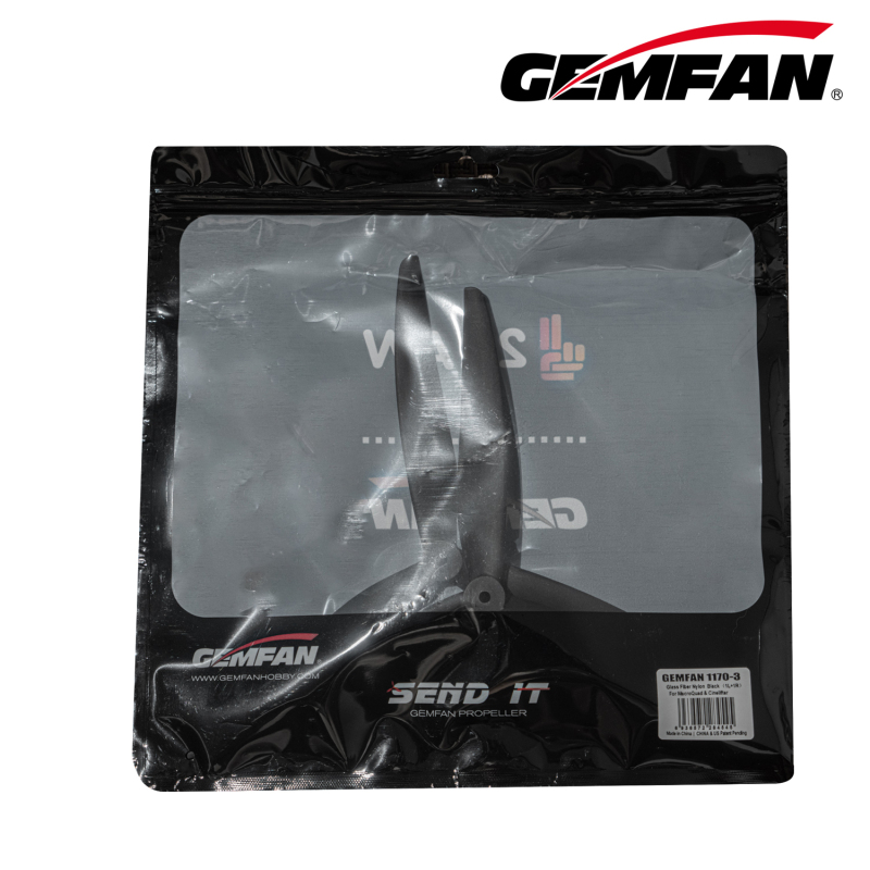 New Fast Delivery GEMFAN 1170 3-Blade Fiberglass Nylon Propeller for RC Multi Rotor Giant Ship Cinelift Drone