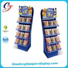 Most Popular Toy Display Retailed Stand Store Sales Point Cardboard Floor Toy Display Stand