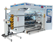 The Four-axis slitting machine