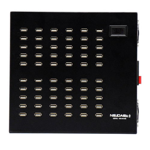 60-Port Charging Station for Multiple Devices