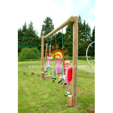 Balançoire extérieure étapes Balance Playground pour les enfants