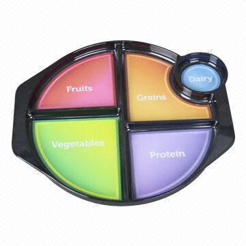 Melamine Plate for Dieting