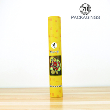 Luxury composite paper tube incense cans packaging
