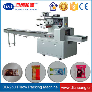 High speed wet tissue pillow packing machine