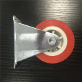 Ruedita de material de PVC rígido giratorio de 2.5 pulgadas pequeña