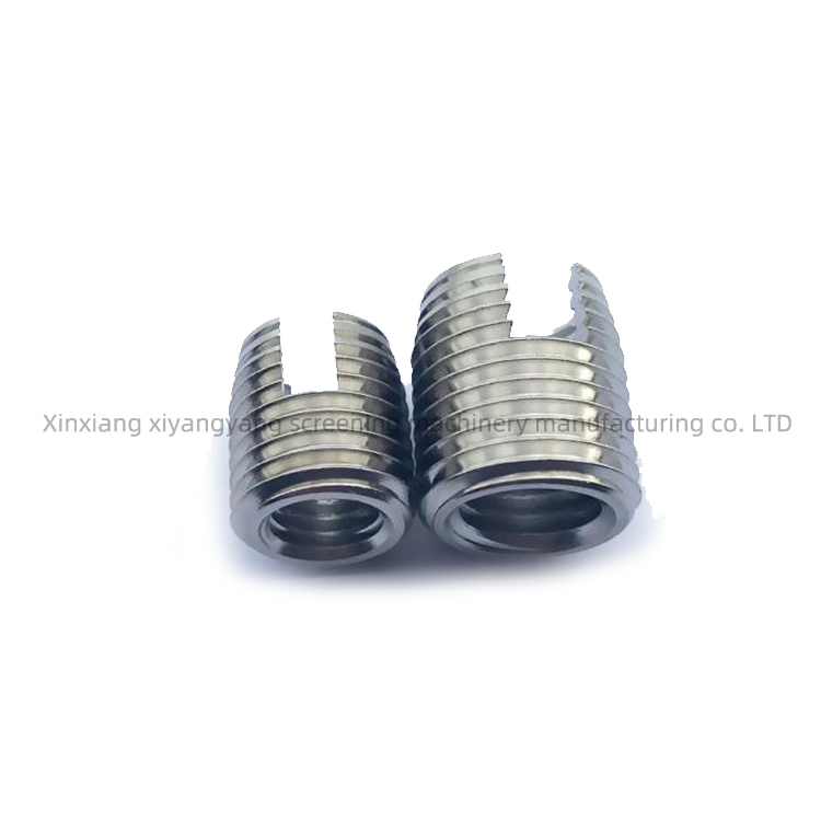 M12 Self-Tapping Thread Insert Nut Alloy Steel Aluminum Plastic