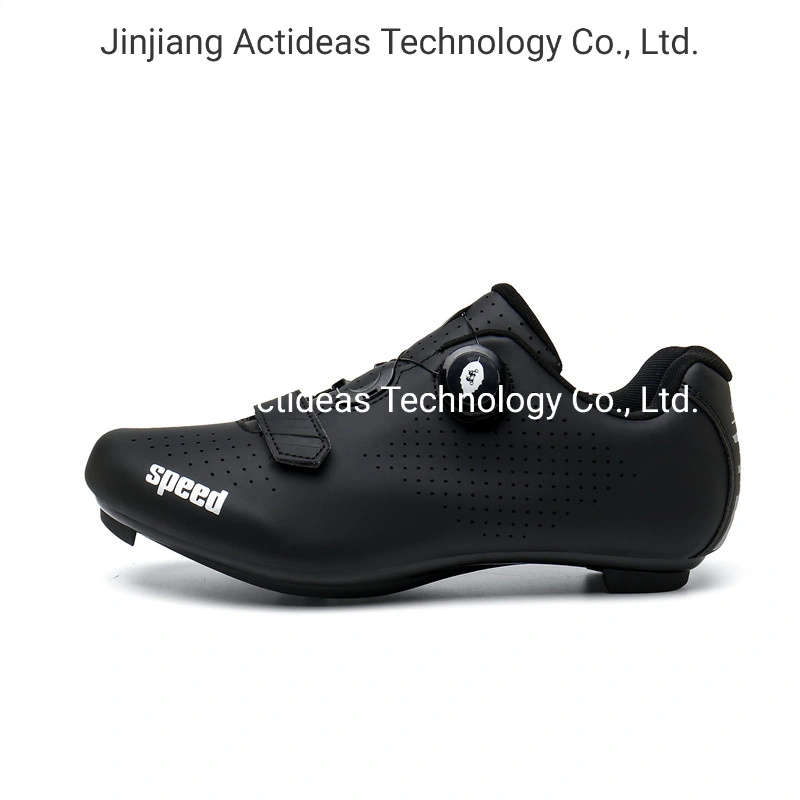 China Factory Wholesale Men Self-Locking Bike Cycling Shoes