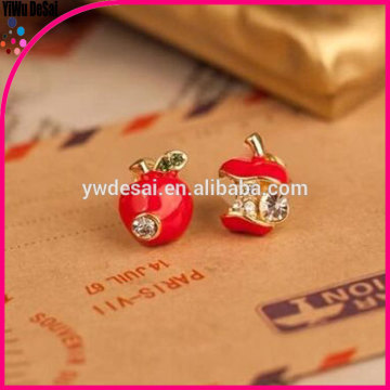 diamond earrings for girls Asymmetric diamond earrings small earrings