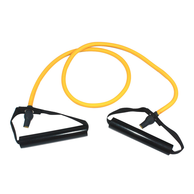 Top Selling Foam Handle and Natural Latex Tube Yoga Resistance Bands Single Resistance Tube