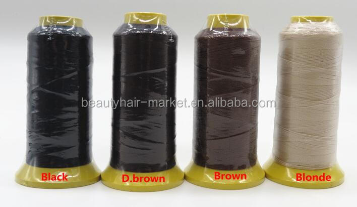 China Nylon Hair Weaving Thread For Hair Extensions Weaving