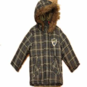 Tartan design jacket for boys