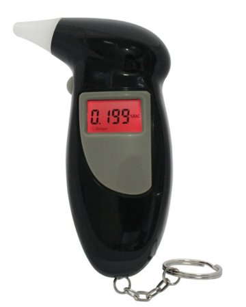 Breath Alcohol Tester With Mouthpiece