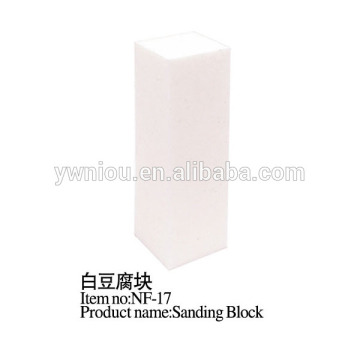 Nail Polishing Sanding Buffer Block White Nail Blocks