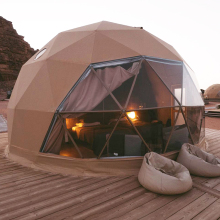 Waterproof Transparent Geodesic Igloo Dome Tent