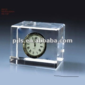 Crystal clock wholesale craft crystal gift wedding souvenirs