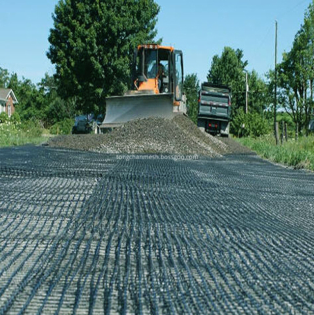 Malha de Geogrelha de Fibra de Vidro de Reforço de Pavimento