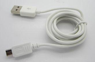 Mini to Micro 1.2m White Cell Phone USB Cables USB 2.0 / 1.