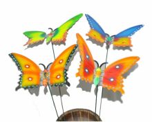 4" Butterfly Garden Plant Sticks