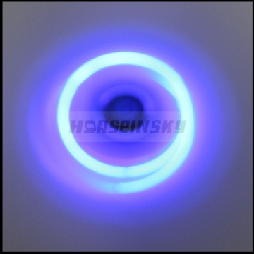 Crystal LED Hand Spinner Tri Fidget Finger EDC Focus Spinning Top Kids ADHD Toy