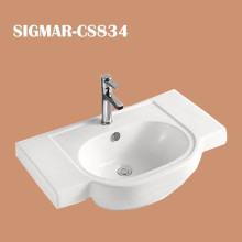 Beautiful Wash Basin with Pedestal Oval Basin