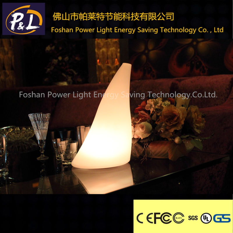 Decorative Conic Colorful LED Table Egg Lamp