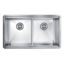 Workstation Kitchen Sink Stainless Steel Double Bowl