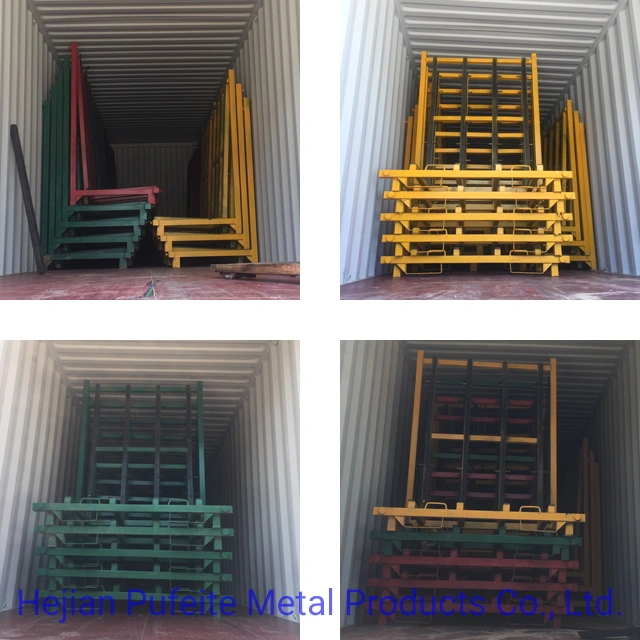 Steel Material L Frame Shape Storage Store Rack.