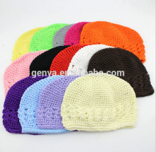 Fashion knitted baby cap hat crochet baby beanies