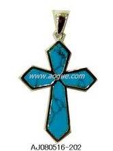 Sterling Silver Ornate Cross