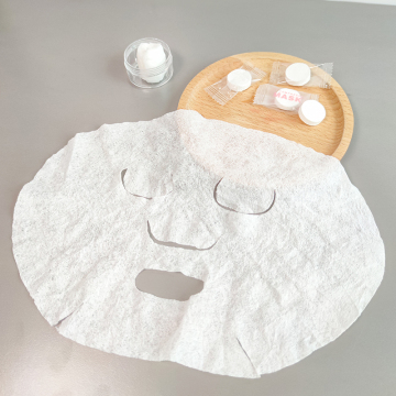 High Quality 100% Pure Cotton Face Mask and DIY Compressed Facial Mask for Smooth Skin Care