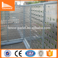 China factory galvanized / aluminum / galvanized perforated metal sheet