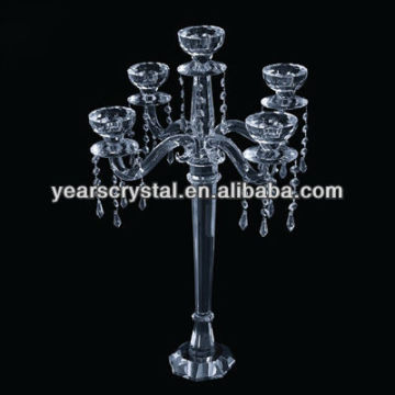 5 arms elegant centerpiece candelabra