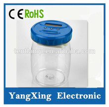 Count All Countries Coins money box ,souvenir coin machine coin