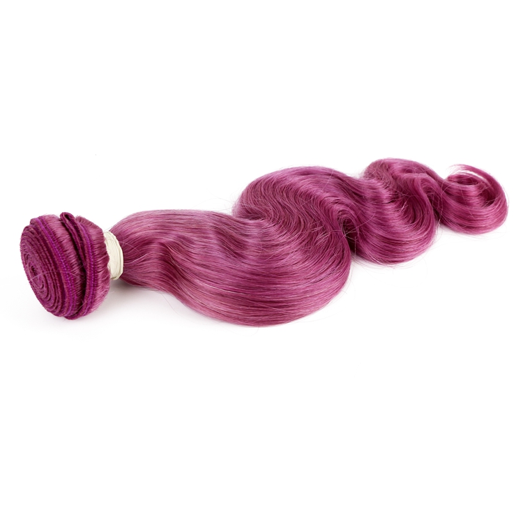 New Arrival Factory Cheap Raw Purple Weave Human Hair